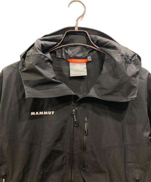 MAMMUT（マムート）MAMMUT (マムート) アヤコ プロ ハードシェル フーデット ジャケット ブラック サイズ:Mの古着・服飾アイテム