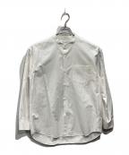 URBAN RESEARCH×THOMAS MASONアーバンリサーチ×トーマスメイソン）の古着「バンドカラーシャツ」｜ホワイト