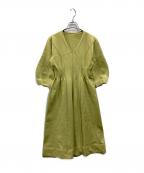 CELFORDセルフォード）の古着「ニットワンピース」｜イエロー