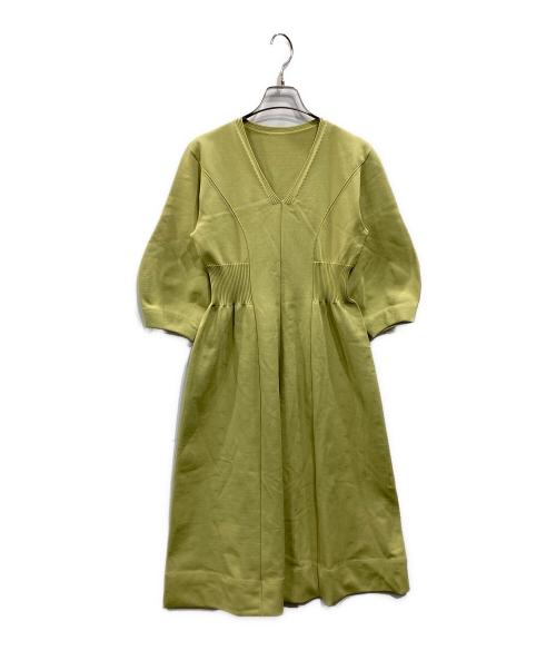 CELFORD（セルフォード）CELFORD (セルフォード) ニットワンピース イエロー サイズ:38の古着・服飾アイテム