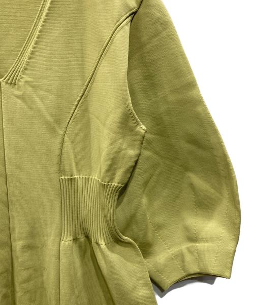 CELFORD（セルフォード）CELFORD (セルフォード) ニットワンピース イエロー サイズ:38の古着・服飾アイテム
