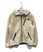 THE NORTH FACEザ ノース フェイス）の古着「RIMO HOOD FLEECE JACKET」｜アイボリー
