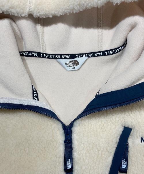 THE NORTH FACE（ザ ノース フェイス）THE NORTH FACE (ザ ノース フェイス) RIMO HOOD FLEECE JACKET アイボリー サイズ:Lの古着・服飾アイテム