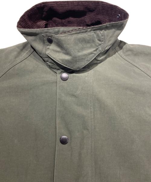 Barbour（バブアー）Barbour (バブアー) ピーチスキン コットン ショートレングスブルゾン グリーン サイズ:40の古着・服飾アイテム