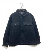 KITHキス）の古着「Chenille Ripstop Ace Shirt Jacket」｜ブラック