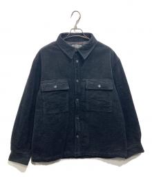KITH（キス）の古着「Chenille Ripstop Ace Shirt Jacket」｜ブラック