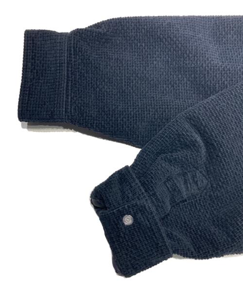 KITH（キス）KITH (キス) Chenille Ripstop Ace Shirt Jacket ブラック サイズ:XLの古着・服飾アイテム