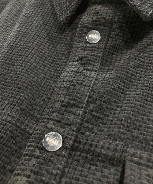 KITH（キス）KITH (キス) Chenille Ripstop Ace Shirt Jacket ブラック サイズ:XLの古着・服飾アイテム