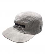 HIKER TRASHハイカー トラッシュ）の古着「ナイロンジェットキャップ」｜ライトグレー
