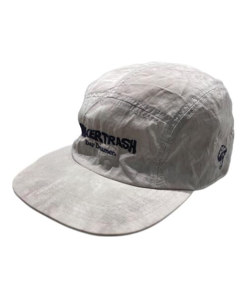 HIKER TRASH（ハイカー トラッシュ）HIKER TRASH (ハイカー トラッシュ) ナイロンジェットキャップ ライトグレーの古着・服飾アイテム