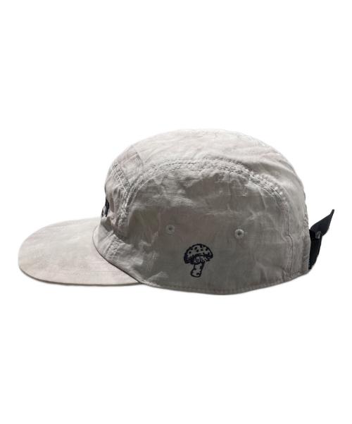 HIKER TRASH（ハイカー トラッシュ）HIKER TRASH (ハイカー トラッシュ) ナイロンジェットキャップ ライトグレーの古着・服飾アイテム