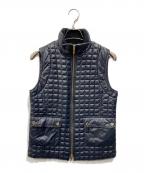 TORY BURCHトリーバーチ）の古着「キルティングベスト」｜ネイビー