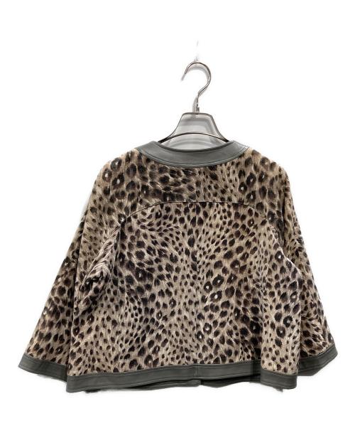 KB FUR（ケービファー）KB FUR (ケービファー) レザージャケット グレー サイズ:Mの古着・服飾アイテム