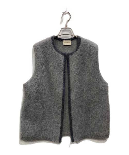 UNITED ARROWS TOKYO（ユナイテッドアローズトウキョウ）UNITED ARROWS TOKYO (ユナイテッドアローズトウキョウ) フォックス カシミヤ ニットベスト グレー サイズ:Freeの古着・服飾アイテム