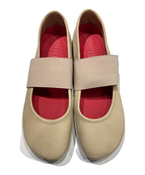 CAMPER（カンペール）CAMPER (カンペール) ライトニナバレエシューズ ベージュ サイズ:24.5cmの古着・服飾アイテム