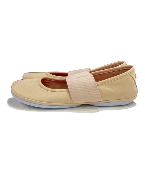 CAMPER（カンペール）CAMPER (カンペール) ライトニナバレエシューズ ベージュ サイズ:24.5cmの古着・服飾アイテム