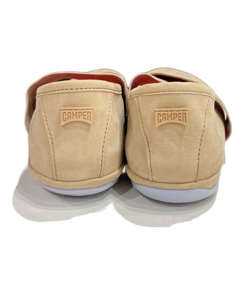 CAMPER（カンペール）CAMPER (カンペール) ライトニナバレエシューズ ベージュ サイズ:24.5cmの古着・服飾アイテム