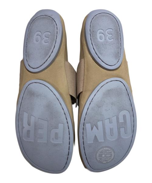 CAMPER（カンペール）CAMPER (カンペール) ライトニナバレエシューズ ベージュ サイズ:24.5cmの古着・服飾アイテム