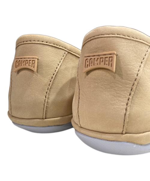 CAMPER（カンペール）CAMPER (カンペール) ライトニナバレエシューズ ベージュ サイズ:24.5cmの古着・服飾アイテム