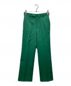 editionエディション）の古着「ウールツイル ストレートパンツ」｜グリーン