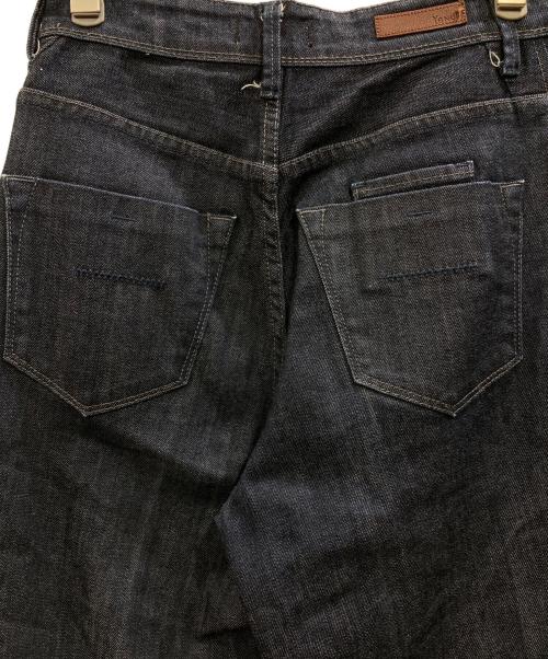 YANUK（ヤヌーク）YANUK (ヤヌーク) ワイドストレート デニムパンツ LILITH インディゴ サイズ:W24の古着・服飾アイテム