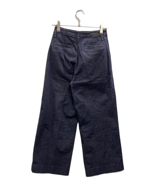 YANUK（ヤヌーク）YANUK (ヤヌーク) Wide Trousers ネイビー サイズ:Mの古着・服飾アイテム