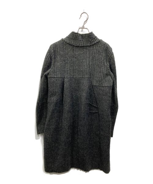 MARNI（マルニ）MARNI (マルニ) ツイードシャギーコート ダークグレー サイズ:SIZE40の古着・服飾アイテム