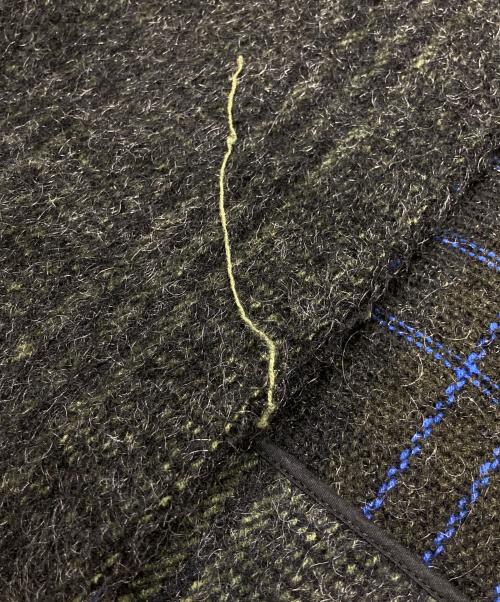 MARNI（マルニ）MARNI (マルニ) ツイードシャギーコート ダークグレー サイズ:SIZE40の古着・服飾アイテム