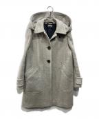 MIU MIUミュウミュウ）の古着「フーデッドコート」｜グレー