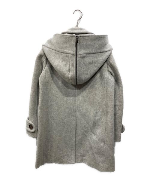 MIU MIU（ミュウミュウ）MIU MIU (ミュウミュウ) フーデッドコート グレー サイズ:SIZE 40の古着・服飾アイテム
