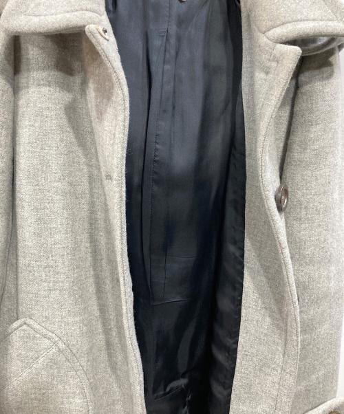 MIU MIU（ミュウミュウ）MIU MIU (ミュウミュウ) フーデッドコート グレー サイズ:SIZE 40の古着・服飾アイテム