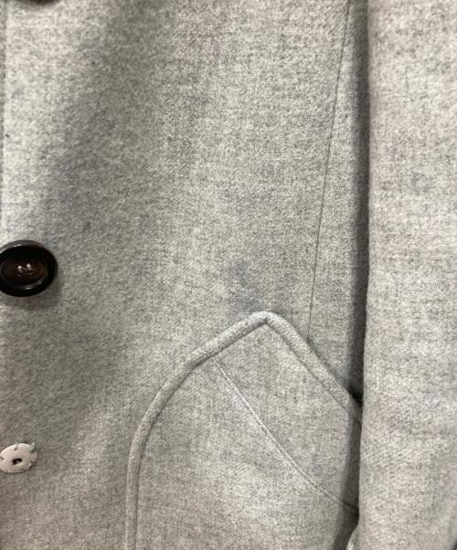 MIU MIU（ミュウミュウ）MIU MIU (ミュウミュウ) フーデッドコート グレー サイズ:SIZE 40の古着・服飾アイテム