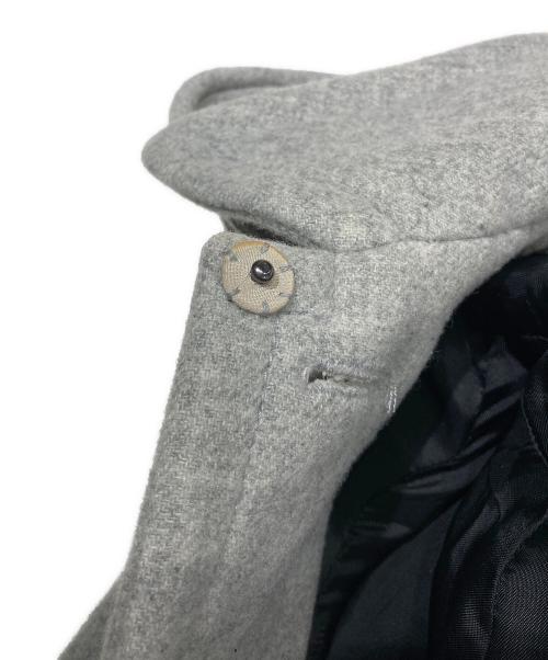 MIU MIU（ミュウミュウ）MIU MIU (ミュウミュウ) フーデッドコート グレー サイズ:SIZE 40の古着・服飾アイテム