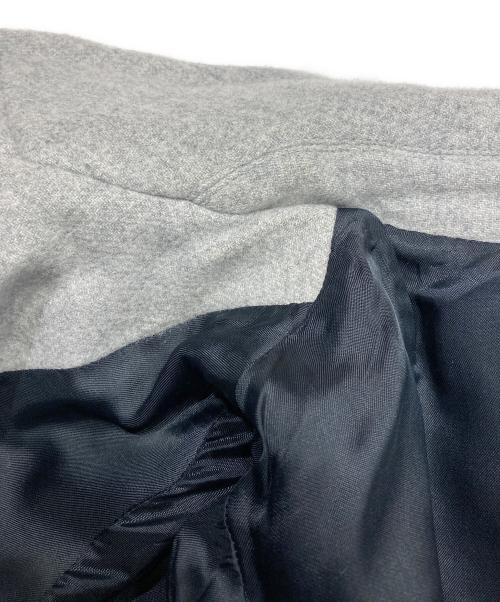 MIU MIU（ミュウミュウ）MIU MIU (ミュウミュウ) フーデッドコート グレー サイズ:SIZE 40の古着・服飾アイテム