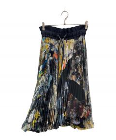 sacai サカイ ジャクソン・ポロック プリーツスカート 中古・古着通販】sacai (サカイ) Jackson Pollock Stud スカート