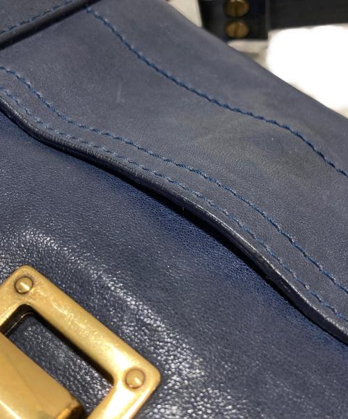 PROENZA SCHOULER（プロエンザ スクーラー）Proenza Schouler (プロエンザ スクーラー) 2WAYショルダーバッグ ネイビー サイズ:-の古着・服飾アイテム