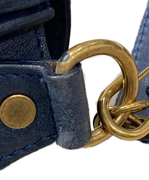 PROENZA SCHOULER（プロエンザ スクーラー）Proenza Schouler (プロエンザ スクーラー) 2WAYショルダーバッグ ネイビー サイズ:-の古着・服飾アイテム