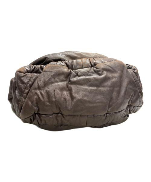 MARNI（マルニ）MARNI (マルニ) レザーワンショルダーバッグ ブラウン サイズ:-の古着・服飾アイテム