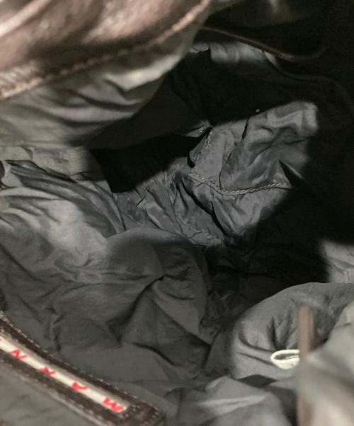 MARNI（マルニ）MARNI (マルニ) レザーワンショルダーバッグ ブラウン サイズ:-の古着・服飾アイテム