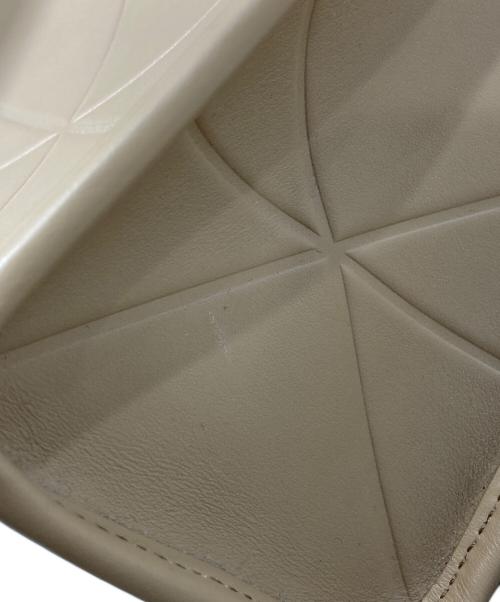 PRADA（プラダ）PRADA (プラダ) シンボルトップステッチショルダーバッグ ピンクベージュ サイズ:-の古着・服飾アイテム