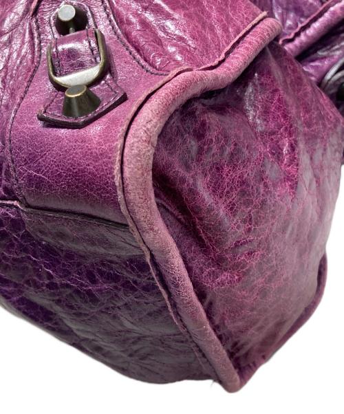 BALENCIAGA（バレンシアガ）BALENCIAGA (バレンシアガ) エディターズトート パープル サイズ:-の古着・服飾アイテム