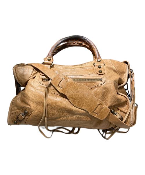 BALENCIAGA（バレンシアガ）BALENCIAGA (バレンシアガ) エディターズトート ブラウン サイズ:-の古着・服飾アイテム