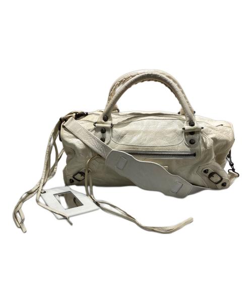 BALENCIAGA（バレンシアガ）BALENCIAGA (バレンシアガ) エディターズバッグ アイボリー サイズ:-の古着・服飾アイテム