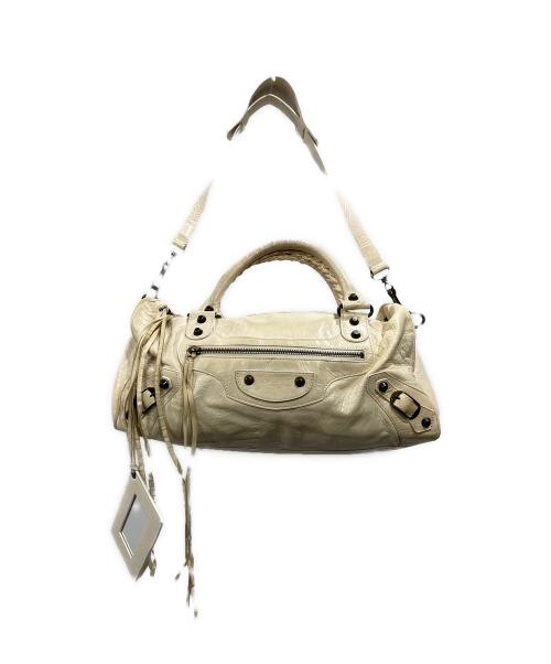 BALENCIAGA（バレンシアガ）BALENCIAGA (バレンシアガ) エディターズバッグ アイボリー サイズ:-の古着・服飾アイテム