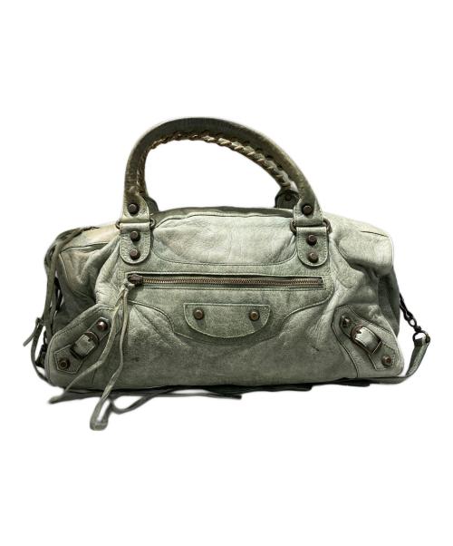 BALENCIAGA（バレンシアガ）BALENCIAGA (バレンシアガ) エディターズバッグ グリーン サイズ:-の古着・服飾アイテム