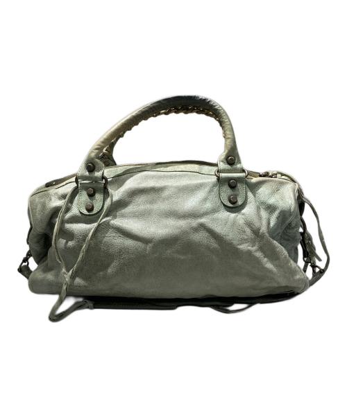 BALENCIAGA（バレンシアガ）BALENCIAGA (バレンシアガ) エディターズバッグ グリーン サイズ:-の古着・服飾アイテム