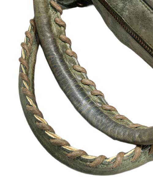 BALENCIAGA（バレンシアガ）BALENCIAGA (バレンシアガ) エディターズバッグ グリーン サイズ:-の古着・服飾アイテム