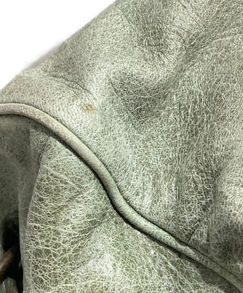 BALENCIAGA（バレンシアガ）BALENCIAGA (バレンシアガ) エディターズバッグ グリーン サイズ:-の古着・服飾アイテム