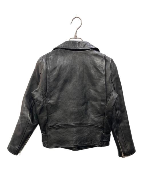 beautiful people（ビューティフルピープル）beautiful people (ビューティフルピープル) シープレザー ダブルライダースジャケット ブラック サイズ:SIZE150の古着・服飾アイテム