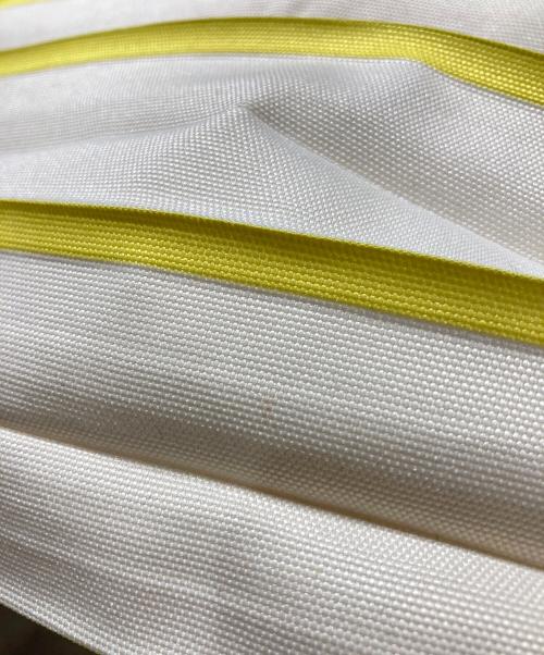 ISSEY MIYAKE me（イッセイ ミヤケ ミー）ISSEY MIYAKE me (イッセイ ミヤケ ミー) アコーディオン プリーツ トートバッグ イエローの古着・服飾アイテム